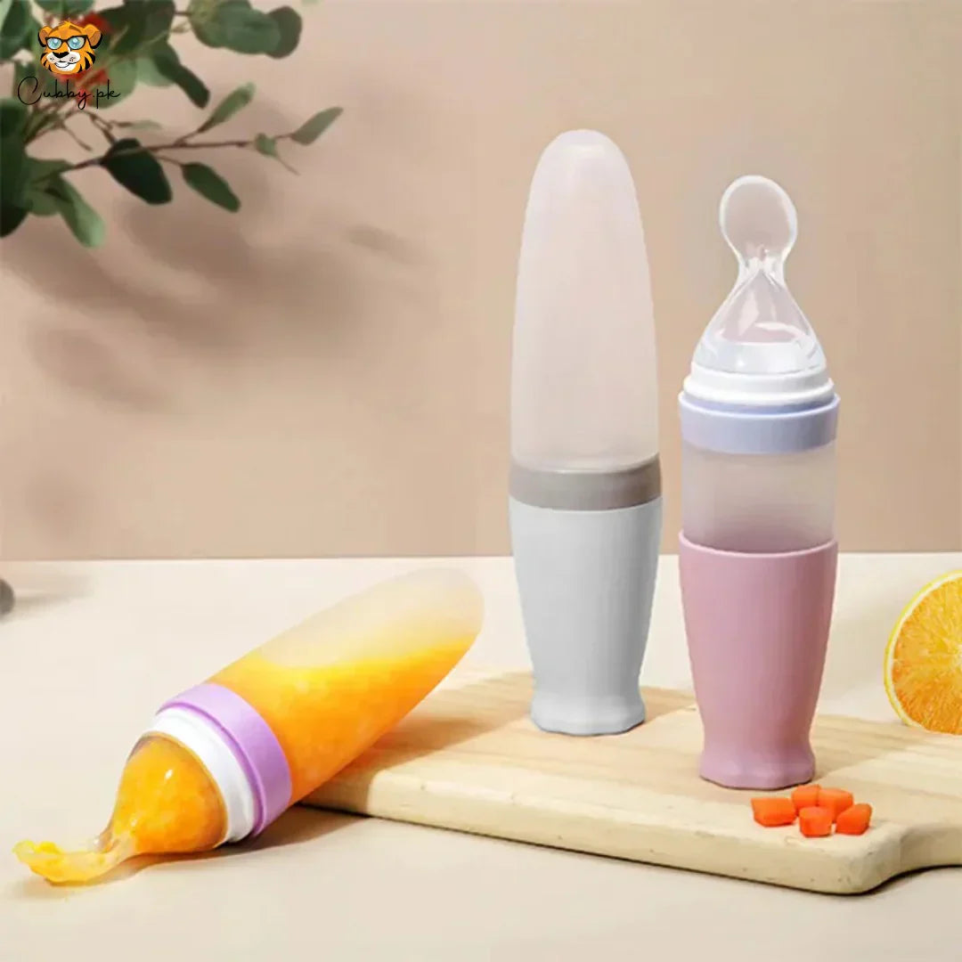 "SproutSpoon Baby Feeding & Teething Set – Fruit Nibbler, Soft Teether, Finger Brush, Spoon Feeder & You-Brush – Multicolor (Pack of 6)"🍼💖