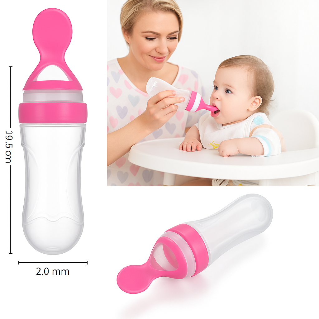 "SproutSpoon Baby Feeding & Teething Set – Fruit Nibbler, Soft Teether, Finger Brush, Spoon Feeder & You-Brush – Multicolor (Pack of 6)"🍼💖