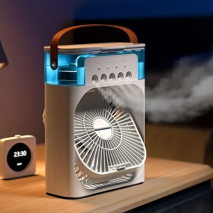 Portable USB Air Conditioner & Humidifier Fan